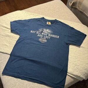 Harley-Davidson Blue Wander Graphic Tee